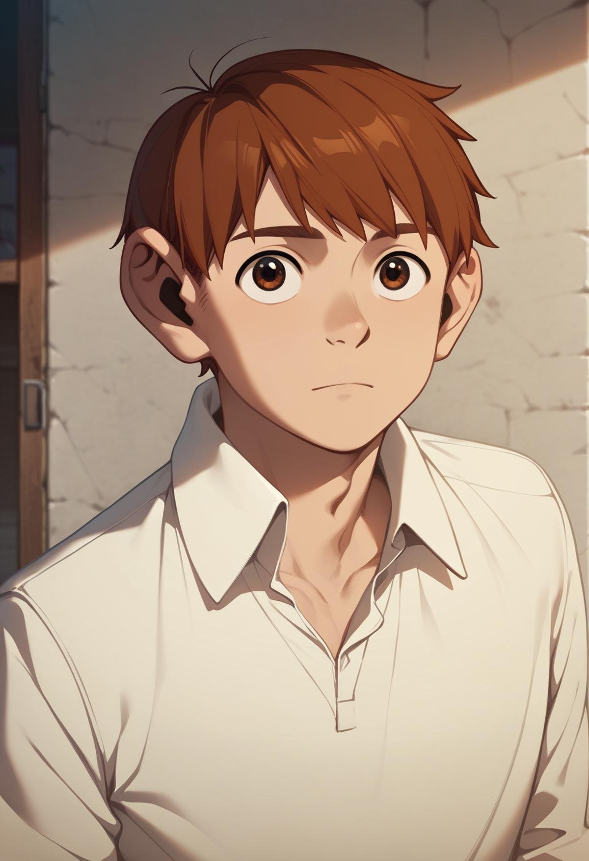 score_9, score_8_up, score_7_up, score_6_up, 1boy, ,chilchuck tims, brown hair, brown eyes, game cg, best quality, amazing quality, best aesthetic, absurdres, solo ,score_9_up, score_5_up<lora:EMS-347366-EMS:1.000000>