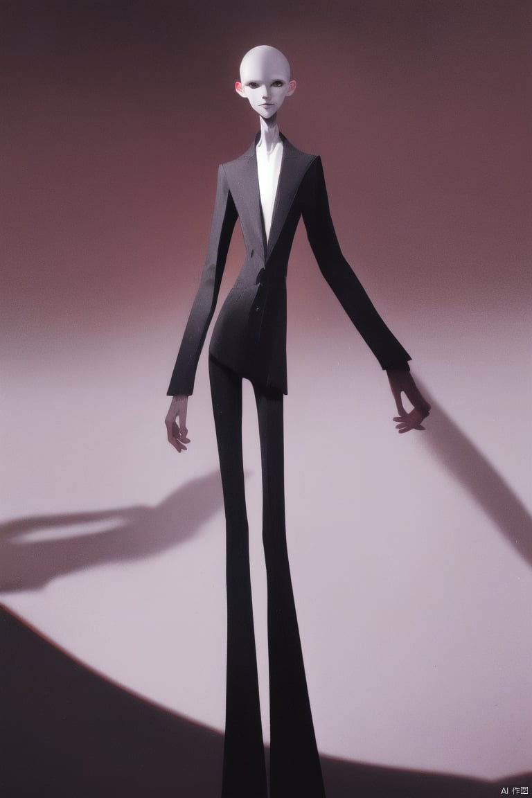 absurdres,incredibly absurdres,reality,realistic,full_shot,,human shape_slender,slender