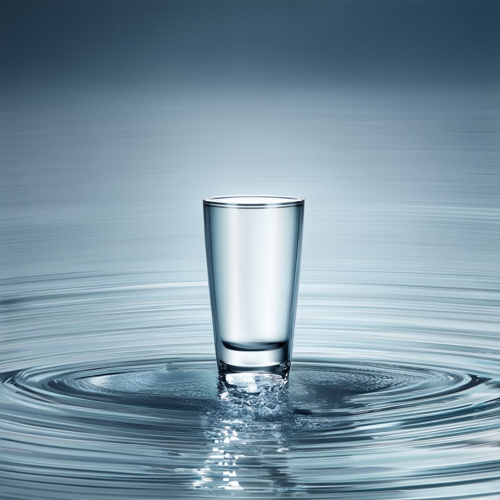 Create a high-quality product illustration of a sleek, modern water cup. The image should feature a front-facing perspective, capturing the cup's elegant curves and seamless design. Soft, natural lighting highlights the cup's texture and material, emphasizing its durability and aesthetic appeal. The composition includes a subtle shadow to give depth, and the background is kept minimal to ensure the cup is the focal point.