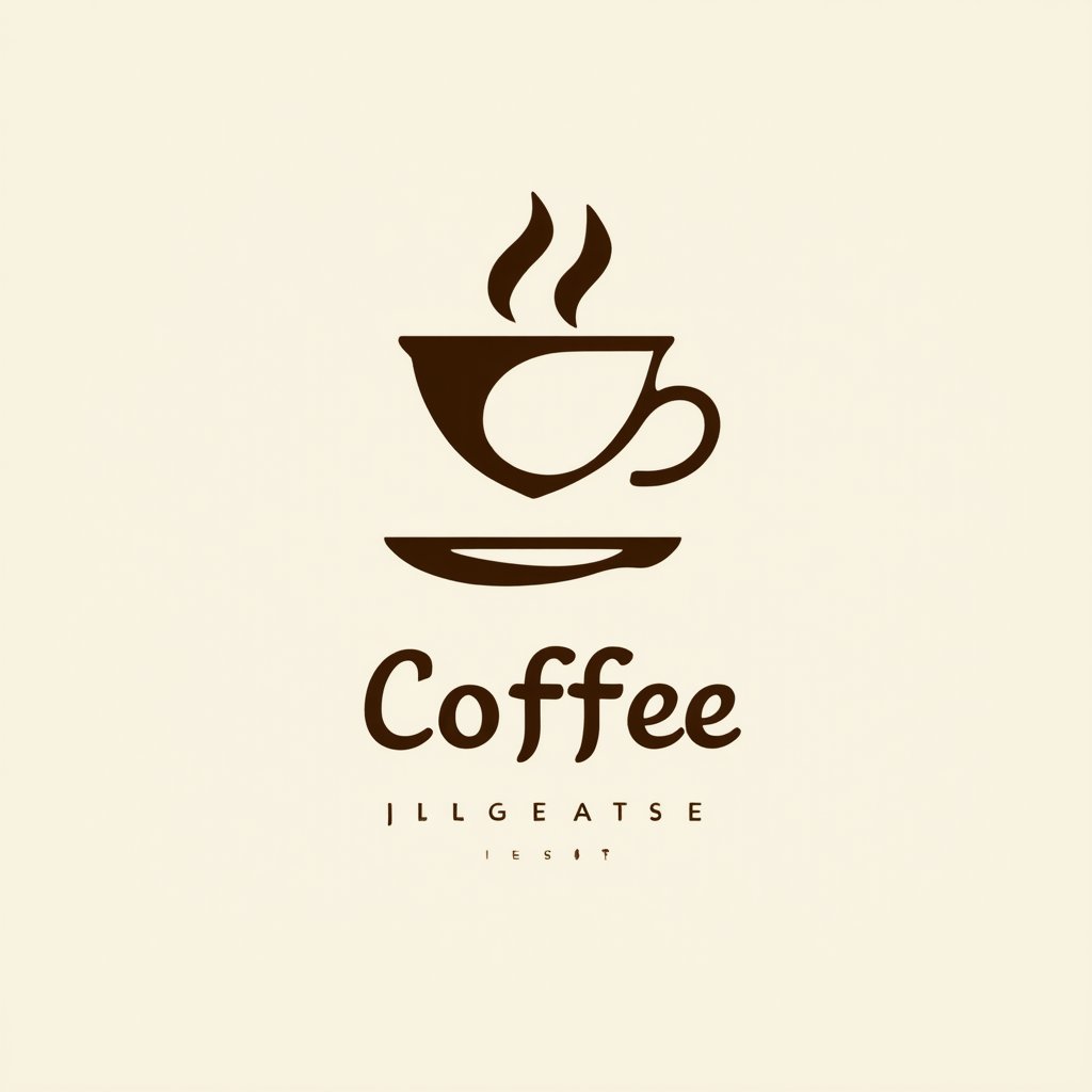 coffee cup, logo design, minimalistic, vector illustration, 