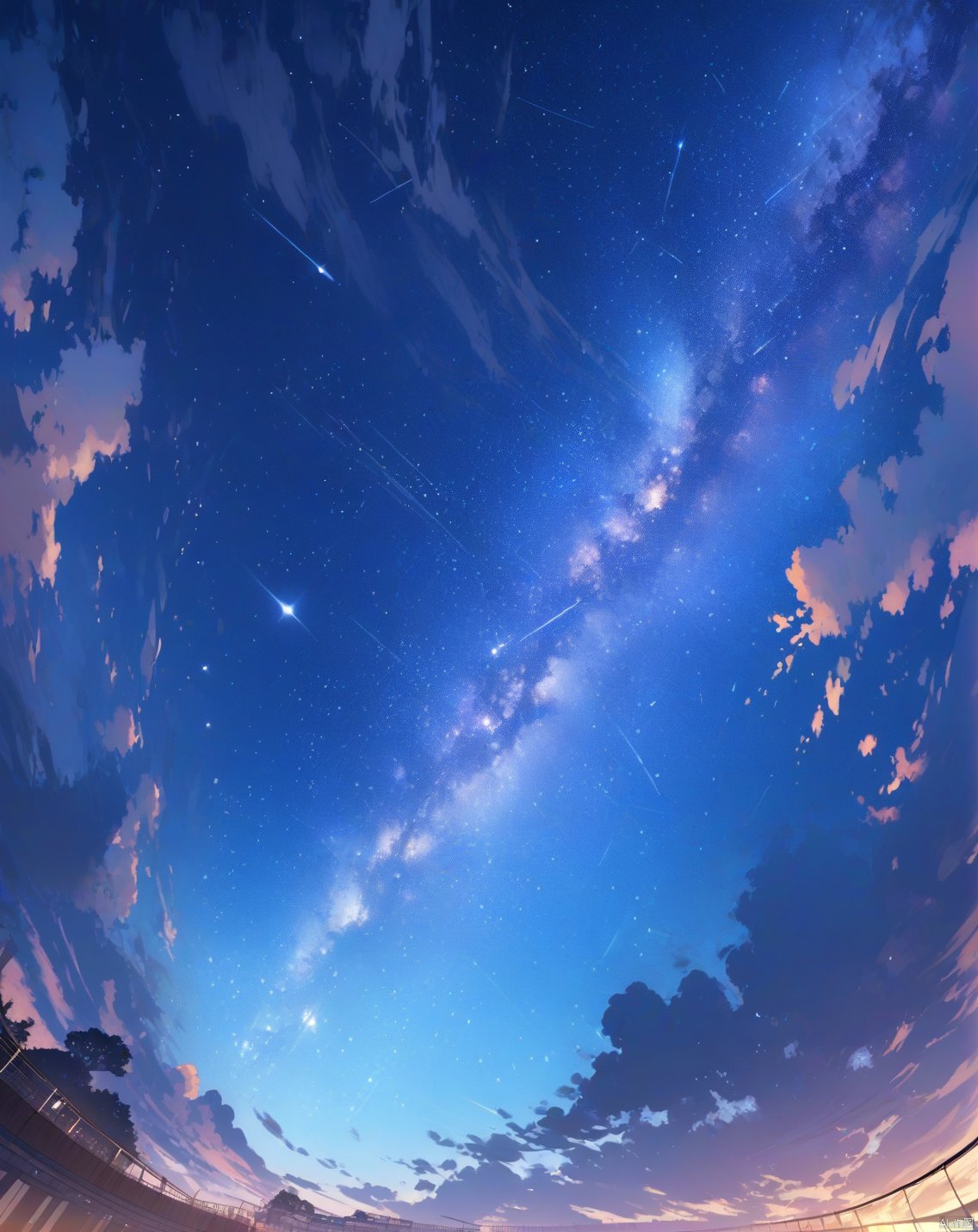 Starry sky,