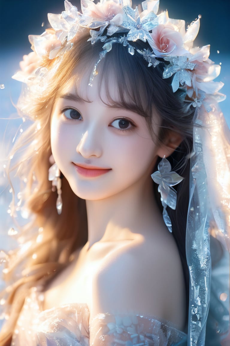 ice, (extreme close up:1.4), (face focus:1.4),(side face:1.4)),(1girl surrounded by soft_light:1.4), (backlighting:1.4), (lighting),(flowing fabric:1.3), ((Floral_summer_dress:1.4),(Straw_hat:1.3)),
(masterpiece), realistic, HDR, highly detailed, 8k, raw photo,
ambient occlusion, natural, harmonious composition, warm tones, fine art photography, 