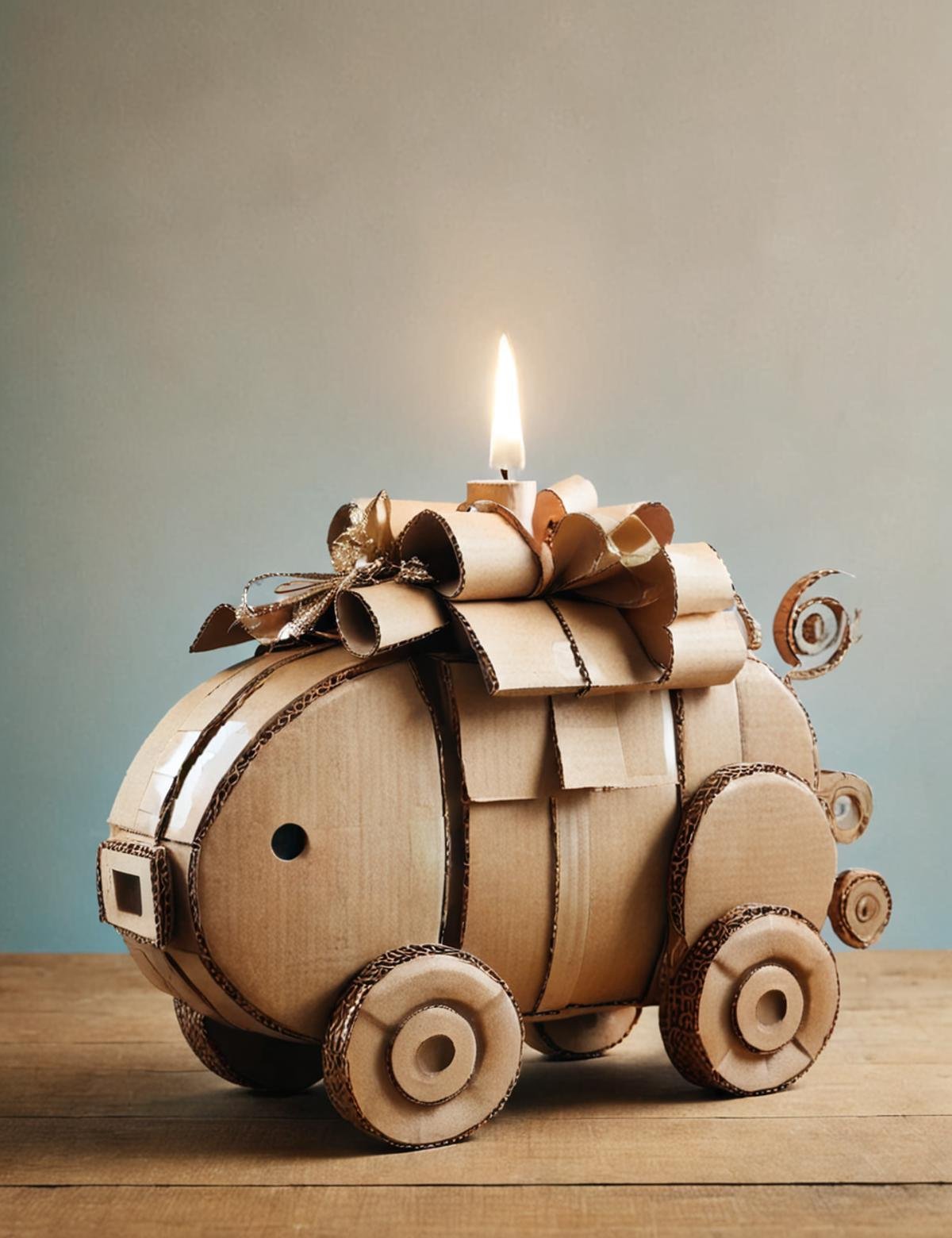 DonMC4rdB04rdXL cardboard, holiday typography, gratitude, sleighs,,pigs in a blanket, uplifting and spirited, bohemian lighting,   <lora:DonMC4rdB04rdXL:1.0>