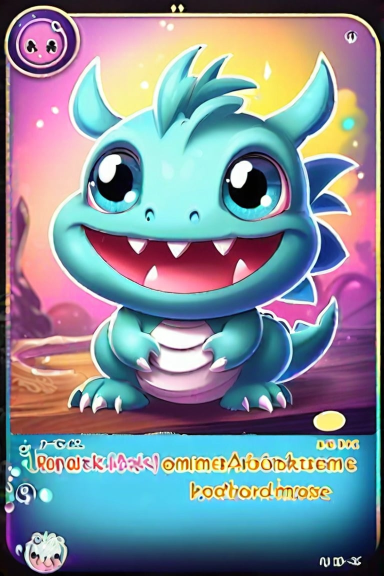 card game, monster cute