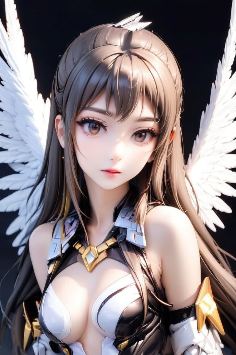 score_9_up, score_8_up,score_7_up,Anime style,RPG_Background,feathered_wings,scaley,Beautiful girl, long hairstyle, masterpiece quality, looking at viewer, upper body, Anime Style., highly detailed, sharpness,pvc,3d