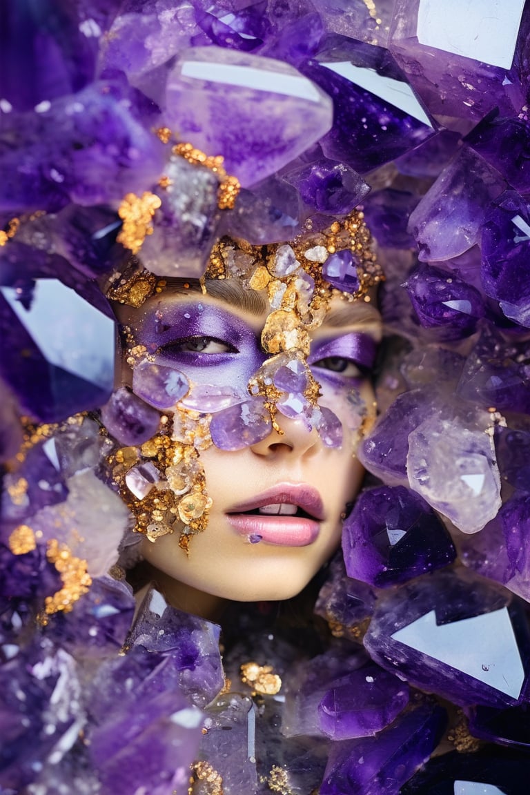 ,Amethyst Face