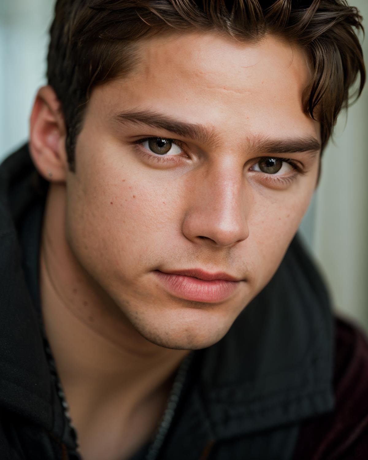 High resolution photo of rmartin <lora:rmartin-v1:0.8>, young man, highly detailed, (face close up)