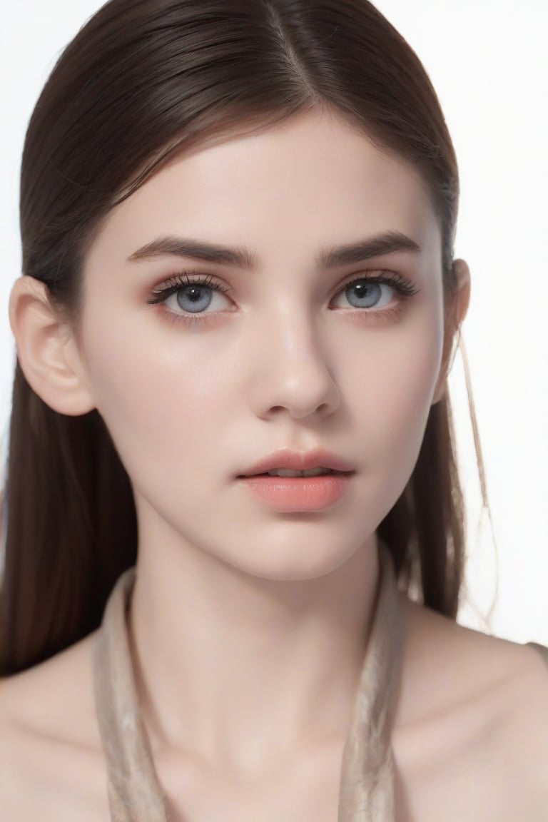 16 years old beauty close-up portrait photo, makeup, 8k uhd, high quality, dramatic, cinematic