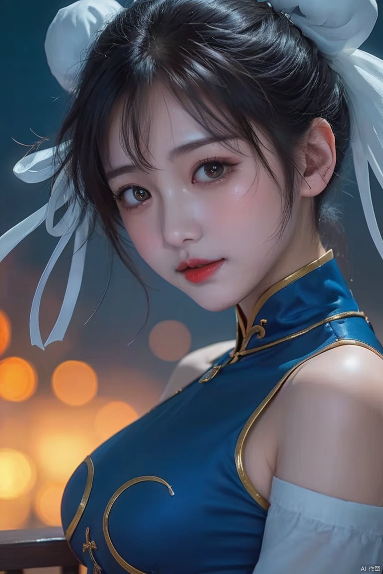 masterpiece, best quality, realistic,1girl,  solo, blurry, long hair, looking at viewer, black hair, blurry foreground, depth of field, heart,  brown hair, gothic lolita, hairband, black eyes, reaching, lolita fashion, red lips,  lolita hairband, foreshortening,chun-li