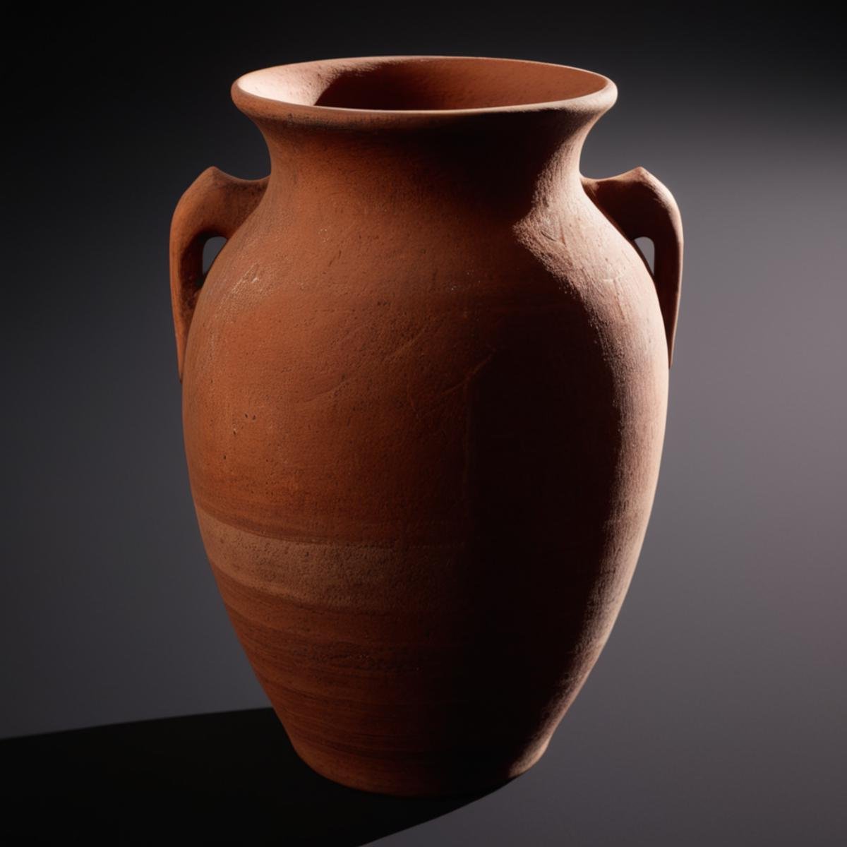 cinematic film still of  <lora:Unreal Engine style:1>An Unreal Engine image of a clay vase with a handle on a black background,simple background,food,cup,no humans,black background,realistic,food focus,still life , realistic, realism, photorealism, hyperrealism, hyperrealistic, realistic, sharp, detailed, cinematography style, film light style, movie still,  professional photography, artistic, perfection, contrast, cinematic, filmic, high quality photo,  8k quality, colorful, photography style, 3D computer graphics, Blender, 3ds Max, Maya, Cinema 4D, ZBrush, AutoCAD, LightWave 3D, Adobe Dimension, virtual reality, 3d, different people, different characters, different models, detailed eyes, detailed nose, detailed ears, detailed environment, detailed body, detailed face, detailed nipples, detailed breasts, detailed feet, detailed hands, perfect, perfection, epic, awesome, Interactive, Cybernetics, different lighting, light, Video games, Film and television, Unreal, real-time 3D,  Epic Games style, Unreal Engine style, shallow depth of field, vignette, highly detailed, high budget, bokeh, cinemascope, moody, epic, gorgeous, film grain, grainy