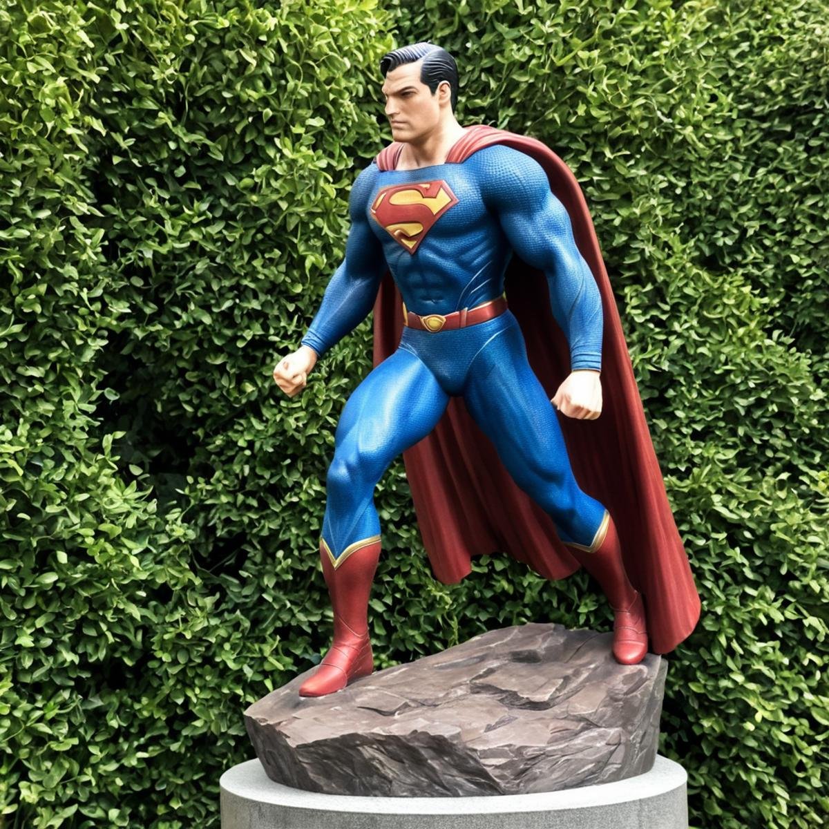 <lora:sculpture style v4:0.9>sculpture  of superman