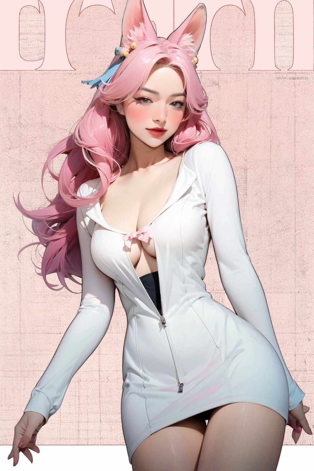 allure, lustful, 1girl, thigh up body, looking at viewer, cinematic lighting, hairstyle, magazine cover, ahri, fox tail, fox ears, pink hair,



johyun, wyntracy, hine, hakil, htt, chimai, sim, yuong01, sana, QA, aespakarina, huondey,