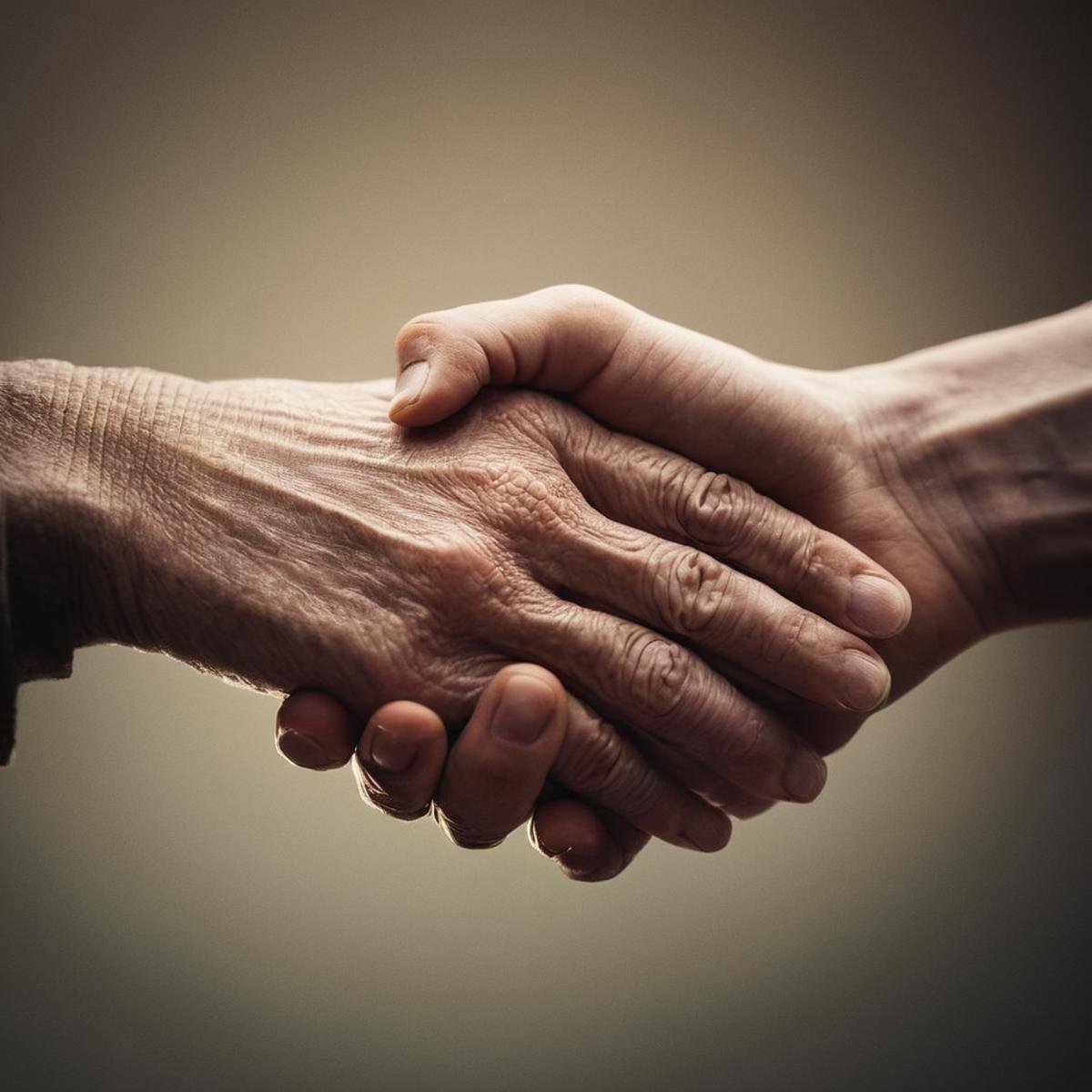 cinematic film still of  <lora:perfection style:0.9> wrinkles:1A perfect photo of a close up of two people shaking hands, perfection style, shallow depth of field, vignette, highly detailed, high budget, bokeh, cinemascope, moody, epic, gorgeous, film grain, grainy