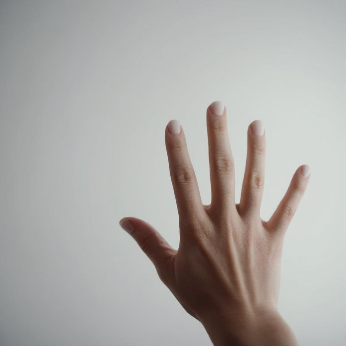 cinematic film still of <lora:perfect hands 2:1>a person's idle five fingers hand is shown with a white background Perfect Hands, shallow depth of field, vignette, highly detailed, high budget, bokeh, cinemascope, moody, epic, gorgeous, film grain, grainy