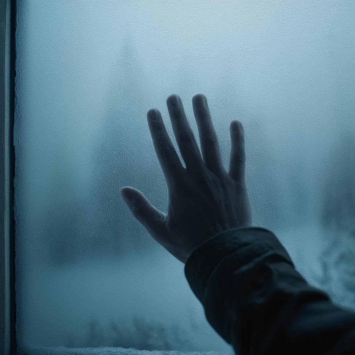 cinematic film still of  <lora:perfection style:0.1> <lora:detailed:0.3> <lora:Chiaroscuro Lighting Style:0.3> <lora:hand 4:0.3>A detailed and A perfect photo of a person behind a frosted misty glass with their hands pressed up on window, shallow depth of field, vignette, highly detailed, high budget, bokeh, cinemascope, moody, epic, gorgeous, film grain, grainy