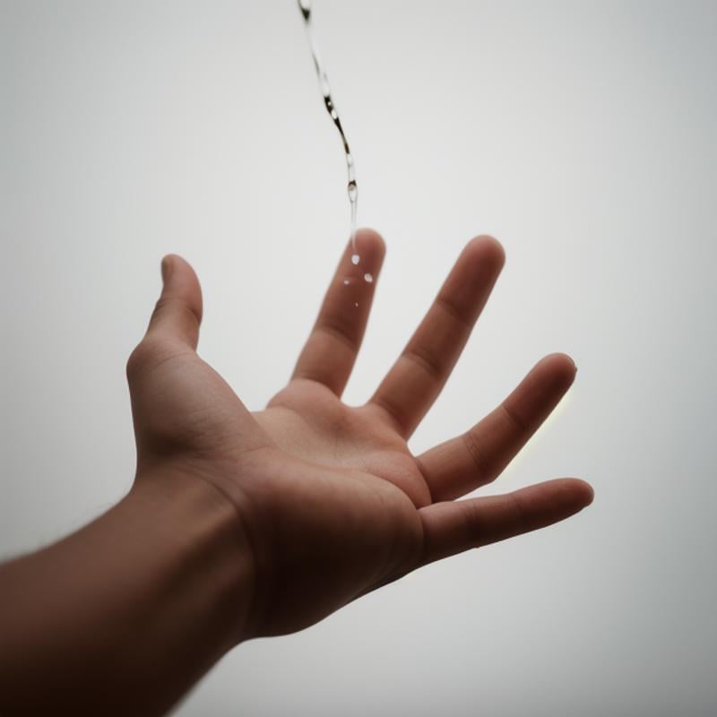 cinematic film still of  <lora:Hand v3 SD1.5:0.9>A perfect detailed photo of a hand with a dripping blood on it,solo,simple background,1boy,white background,male focus ,hand focus, perfect style, perfection style, detailed style, shallow depth of field, vignette, highly detailed, high budget, bokeh, cinemascope, moody, epic, gorgeous, film grain, grainy