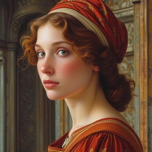 style of Evelyn De Morgan