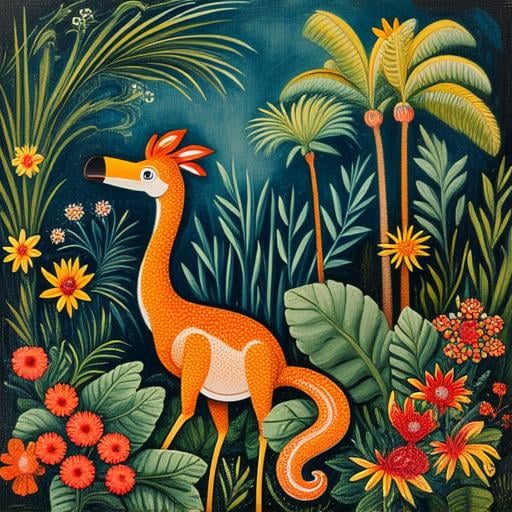 style of Henri Rousseau