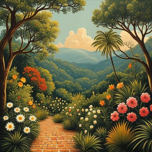 style of Henri Rousseau