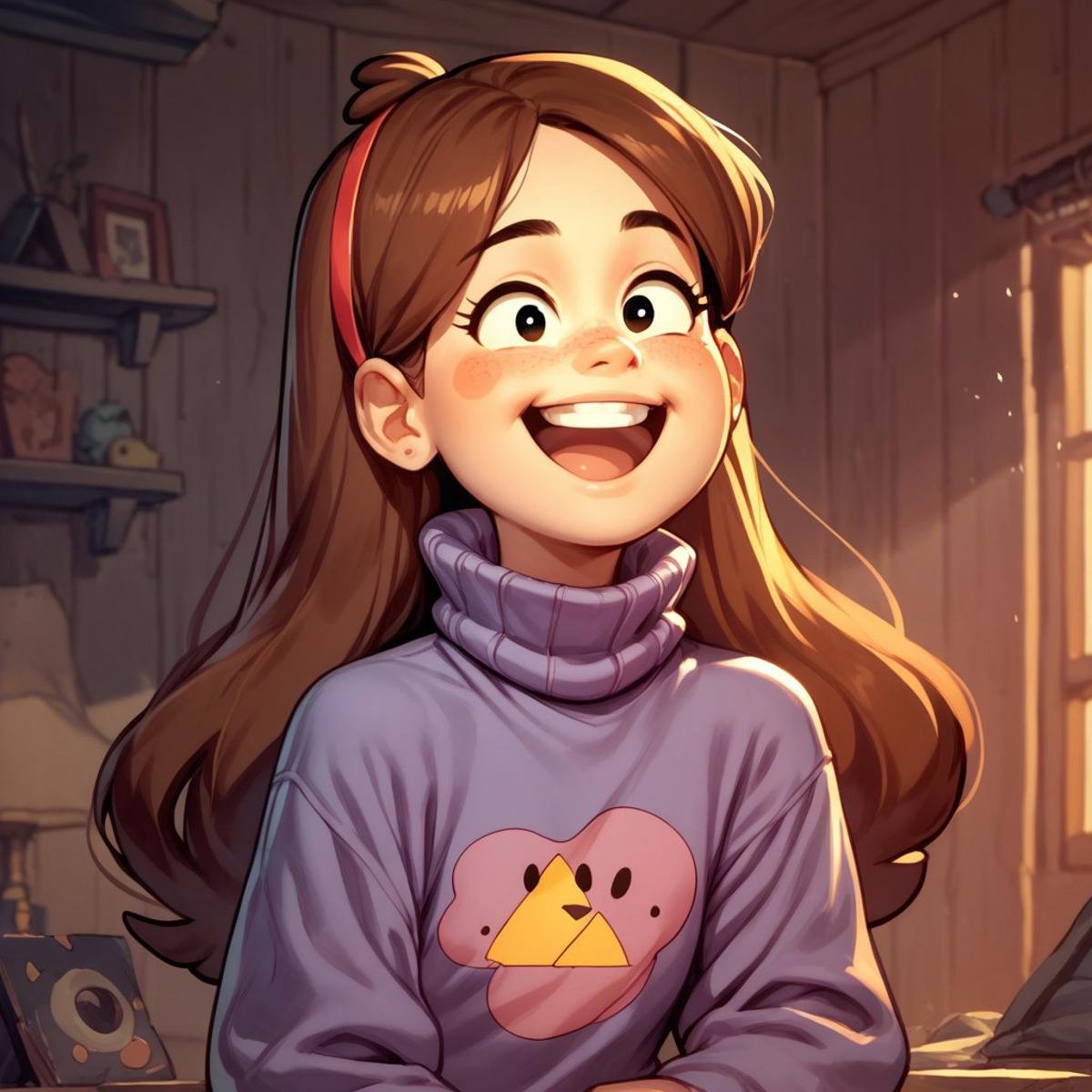 score_9, score_8_up, score_7_up, score_6_up, score_5_up, score_4_up, Mabel, turtleneck, happy,