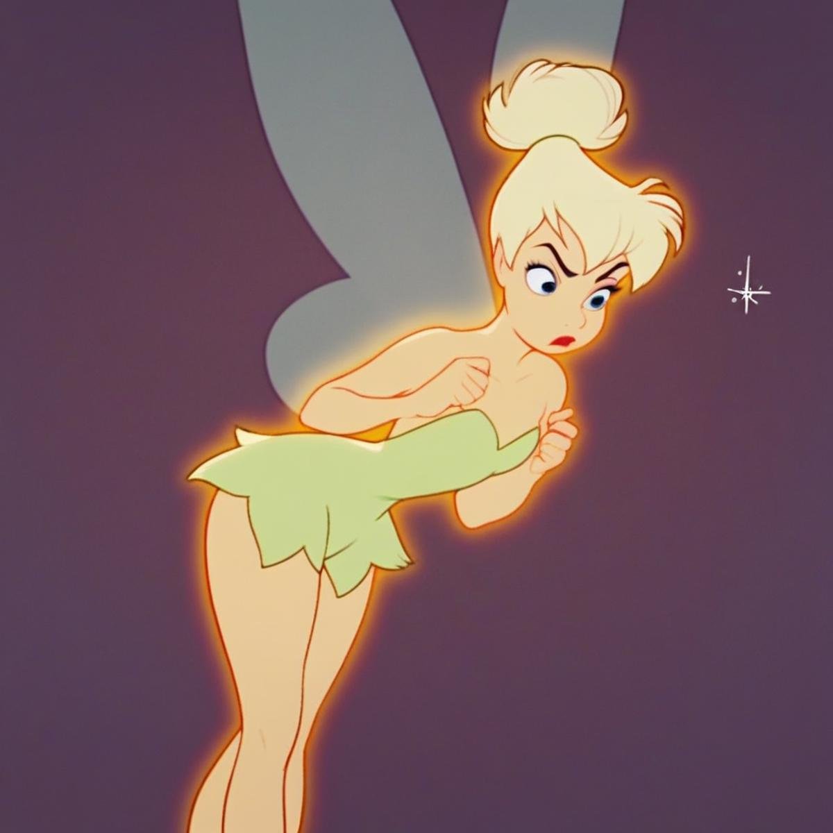 score_9, score_8_up, score_7_up, score_6_up, score_5_up, score_4_up, Tinkerbell, fairy, fairy wings, dancing