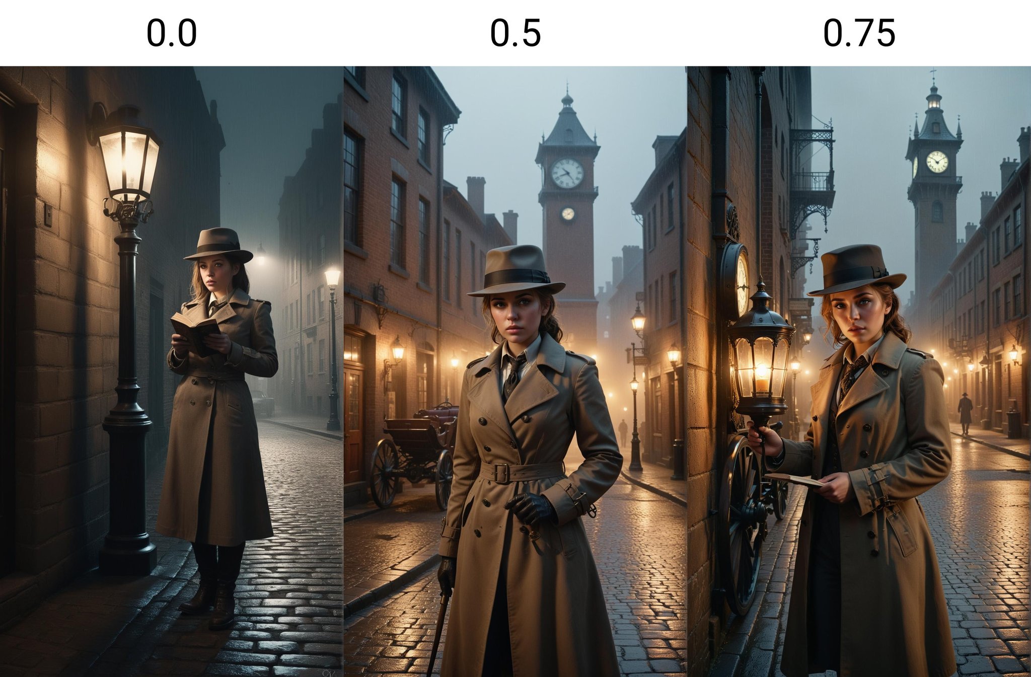 <lora:dAIversityUnderstandingXL-Realistic:0.0> illustration, timetraveling detective, Whispering willow, trench coat, fedora, magnifying glass, old book, clock, gears, victorian era, candle-lit room, cobblestone alley, Europe, mysterious, noir, dramatic shadows, dimly lit, sepia tones, intricate details, detailed facial features, expressive, serious expression, observant, adventurous, confident, determined, enigmatic, sophisticated, elegant, historical, detailed background, clock tower, horse-drawn carriage, smokestacks, foggy night, rain, cobblestone street, film noir, ink and watercolor style, intricate, detailed, film grain, high-quality, detailed, vintage, detailed, illustrative, high-definition, realistic, detailed, detailed, detailed, detailed, detailed, detailed,a highly detailed sculpt of athletic girl in armor, concept art, cinematic light, featured on artstation, octane render, path tracing, sharp focus, 4 k