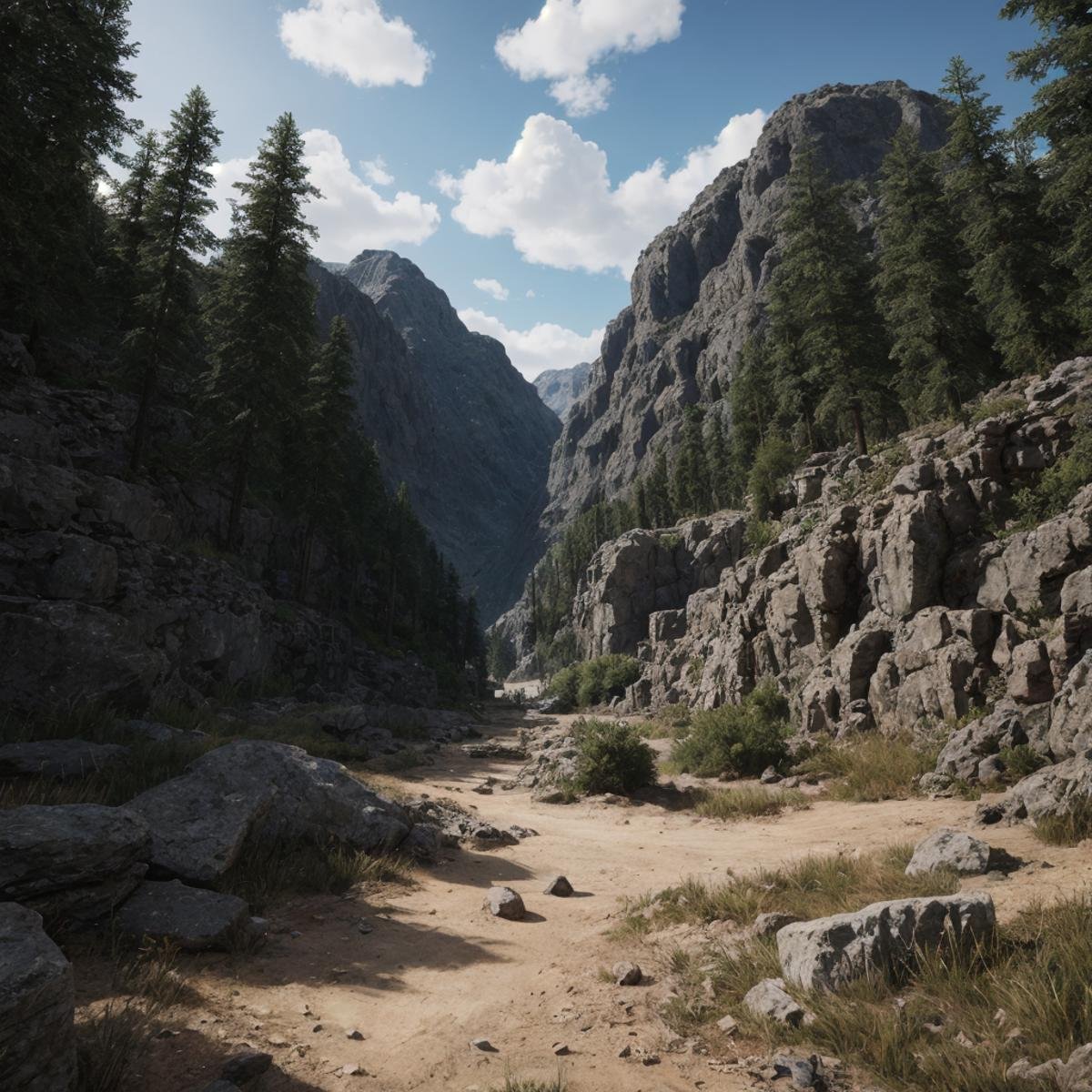 <lora:Unreal Engine style SD1.5:1>An Unreal Engine image of a small path in a field with a mountain in the background,outdoors,sky,cloud,tree,no humans,sunlight,cloudy sky,grass,nature,scenery,forest,sunset,mountain,sun,road,landscape , realistic, realism, photorealism, hyperrealism, hyperrealistic, realistic, sharp, detailed, cinematography style, film light style, movie still,  professional photography, artistic, perfection, contrast, cinematic, filmic, high quality photo,  8k quality, colorful, photography style, 3D computer graphics, Blender, 3ds Max, Maya, Cinema 4D, ZBrush, AutoCAD, LightWave 3D, Adobe Dimension, virtual reality, 3d, different people, different characters, different models, detailed eyes, detailed nose, detailed ears, detailed environment, detailed body, detailed face, detailed nipples, detailed breasts, detailed feet, detailed hands, perfect, perfection, epic, awesome, Interactive, Cybernetics, different lighting, light, Video games, Film and television, Unreal, real-time 3D,  Epic Games style, Unreal Engine style