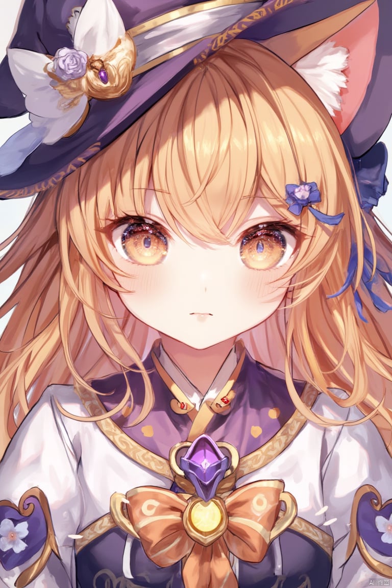 a close up of a person in a dress and a hat,natalie from epic battle fantasy,full - body artwork,official character art,splash art anime loli,character art of maple story,single character full body,female explorer mini cute girl,full body single character,octsne render,official character illustration,lariennechan,epic mage girl character,tsuaii,physical : tinyest midriff ever,white horns,white cat girl,character artwork,ruan cute vtuber,Muqi,full character body,clear outfit design,anime vtuber full body model,rpg character avatar,Pu Hua,mihoyo,white horns from eyebrows,tinyest midriff ever,high detailed official artwork,full body render,from the azur lane videogame,cute character,hikari,