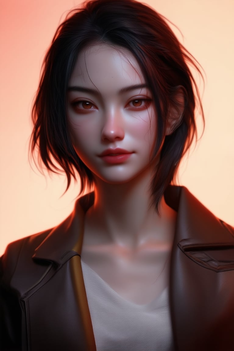 1woman , WLOP art style, graphic unreal engine 5