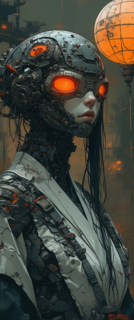  Full body shot, Cyberpunk, , Biomechanical geisha warrior woman, Holding a plasma gun, White porcelain skin texture, Japan native interior, Cyborg, Hologram reflections and holographic effect, Iron Venetian mask, abstract cubist, Perfect Composition, High Contrast, Atmospheric, Moody, Raw photo, realistic, cinematic lighting, soft shadows, sharp focus, fractal, colorful, depth of field, best quality, 16k resolution,
,ct-animepopstyle,anime,style of Mattias Adolfsson,ct-sensual,ct-skyzo_identity,ct-identityV2