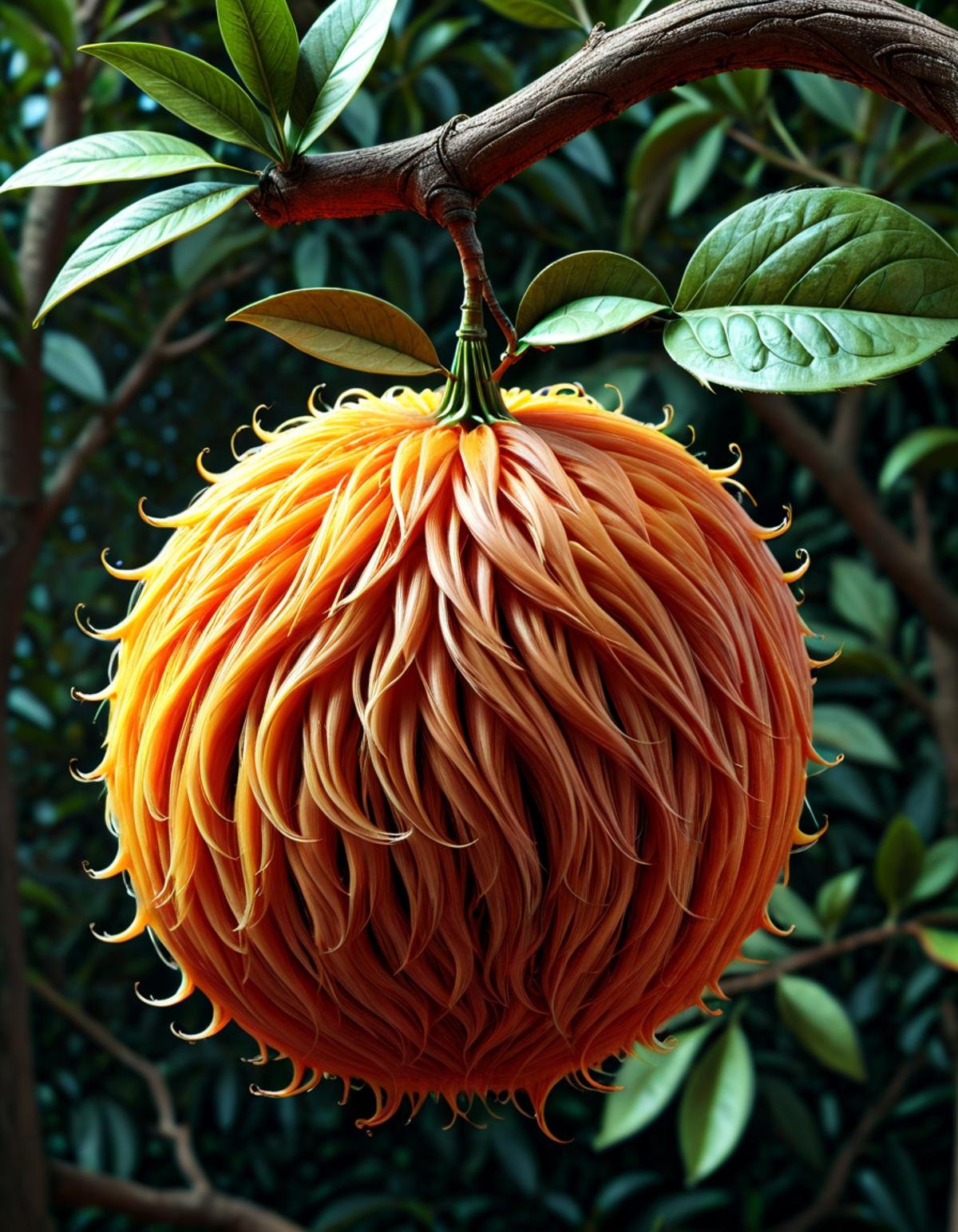 an orange made of w00kiee, on a tree, intricate details, an orange made of w00kiee, on a tree, intricate details, sharp focus, dramatic, dynamic, elegant, highly detailed, elaborate, still, inspired, illuminated, cinematic, complex, very inspirational, attractive, illustrious, fine, professional, winning, clear, color, light, bright, artistic, best, romantic, smart, charming, pretty, surreal