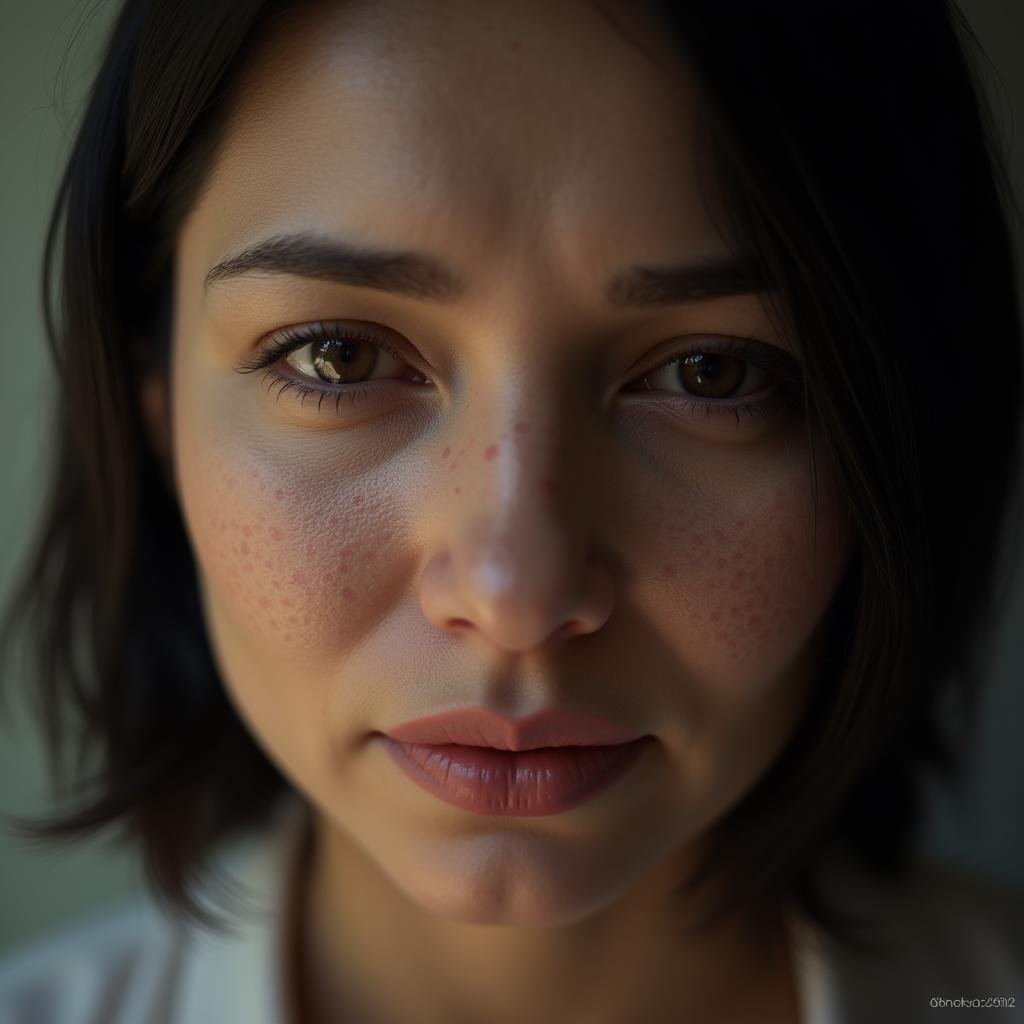 <lora:detailed skin pore style v2:1> Contrast:1A cinematic skin texture style still image of a woman with a very large amount of skin, detailed wrinkles, skin tags, perfect skin tone color, stretch marks, hyperrealism, realism, unrealengine, realistic, detailed skin pore, film still, still photography style, sharp style, detailed style, perfect style, perfection style, Kodak film skin color tone style, fujifilm skin tone color style, professional photography style, skin textured, skin texture style, perfect face, perfect mouth, perfect nose, perfect lips, perfect eyes, perfect ears, perfect skin, perfect skin pores, perfect body, perfect hair, very detailed skin pores, perfect skin texture style, solo, looking at viewer, brown hair, 1boy, brown eyes, closed mouth, male focus, artist name, signature, blurry, dated, lips, blurry background, portrait, black hair, short hair, facial hair