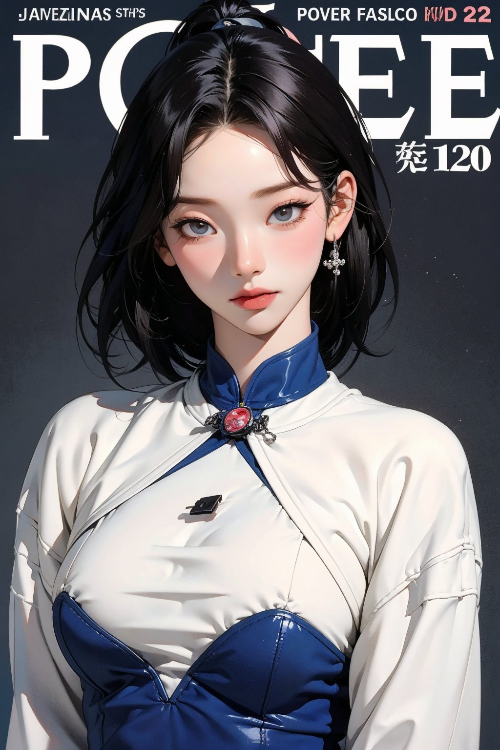 1girl, looking at viewer, magazine cover, detailed clothes, hairstyle, detailed clothes, ultra detailed, profesional lighting, 2D artstyle,



johyun, wyntracy, hine, hakil, htt, chimai, sim, yuong01, sana, QA, aespakarina, huondey,kn,jisoo,powergirl2,