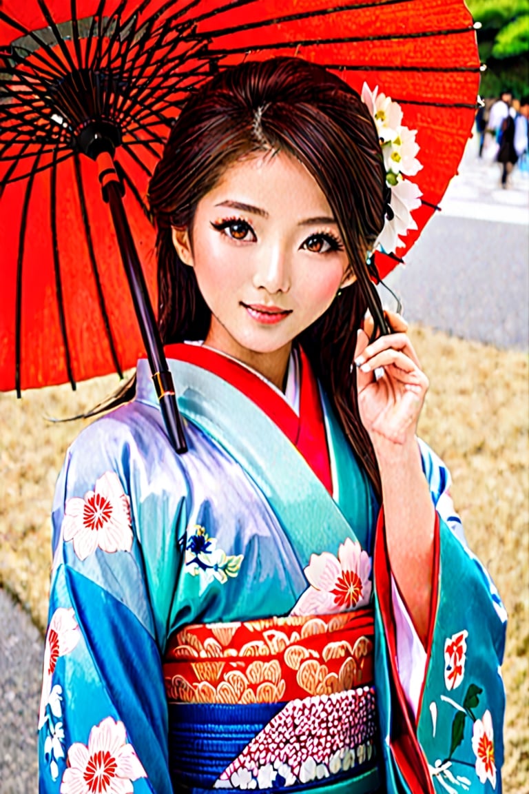 Beautiful woman in Japan. By Dreamer
