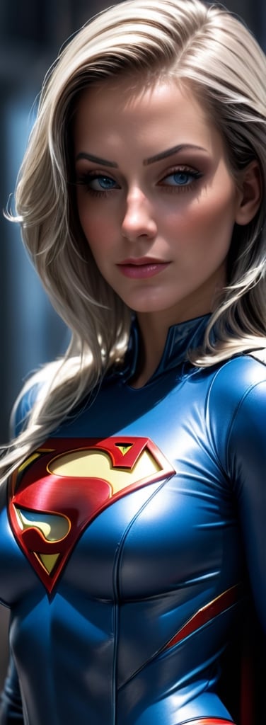 ((best quality)), ((masterpiece)), (detailed: 1.4), ..3d, an image of a beautiful cyberpunk supergirl woman, HDR wearing Superman letter S on her chest (high dynamic range), ray tracing ,NVIDIA RTX,Super-Resolution,unreal 5,Subsurface scattering, PBR texture, Post-processing, anisotropic filtering, depth of field, Maximum clarity and sharpness, multilayer textures, Albedo and Specular maps, surface shading, Accurate simulation of light-material interaction, perfectly proportions, octan render, Two-tone lighting,Wide aperture,Low ISO,White balance,thirds rule,8K GROSS,CircuitBoardAI,