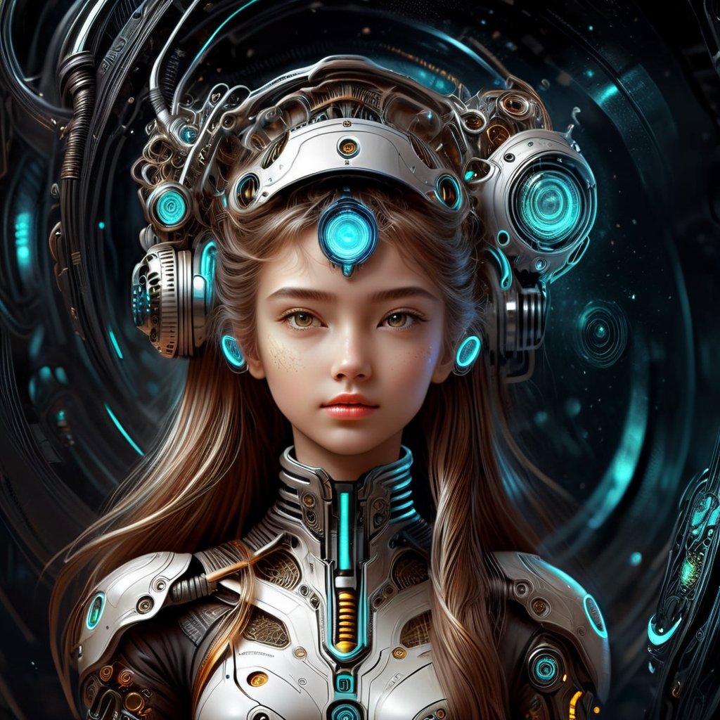 Biomechanical style with a girl - blend of organic and mechanical elements, futuristic, cybernetic, detailed, intricate.
,pencil sketch,DonMASKTexXL ,DonMCyb3rN3cr0XL ,vector art illustration