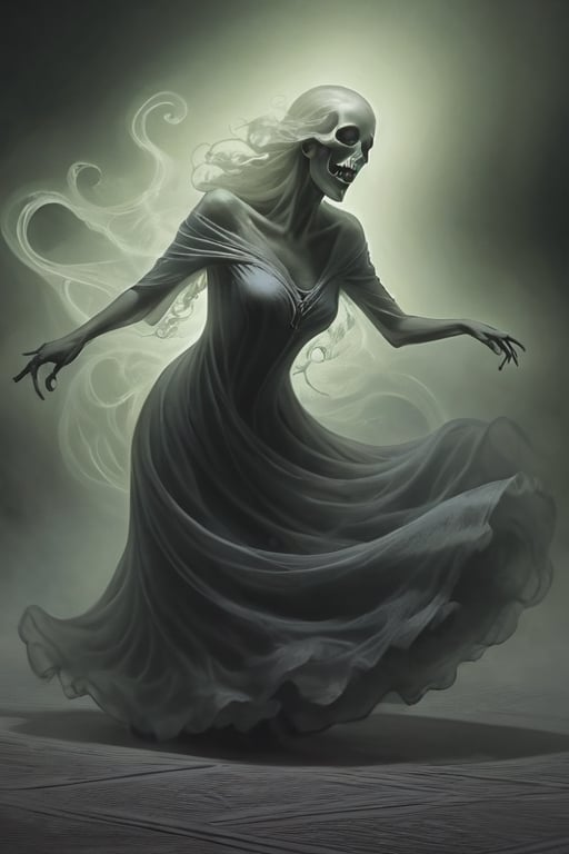 <@1129370828564348958> `/image prompt:Illustrate the traveler and the ghostly figure locked in a dance, their forms swirling in a ghastly waltz. Emphasize the traveler's expression of fear. 14526075
,Monster,HellAI