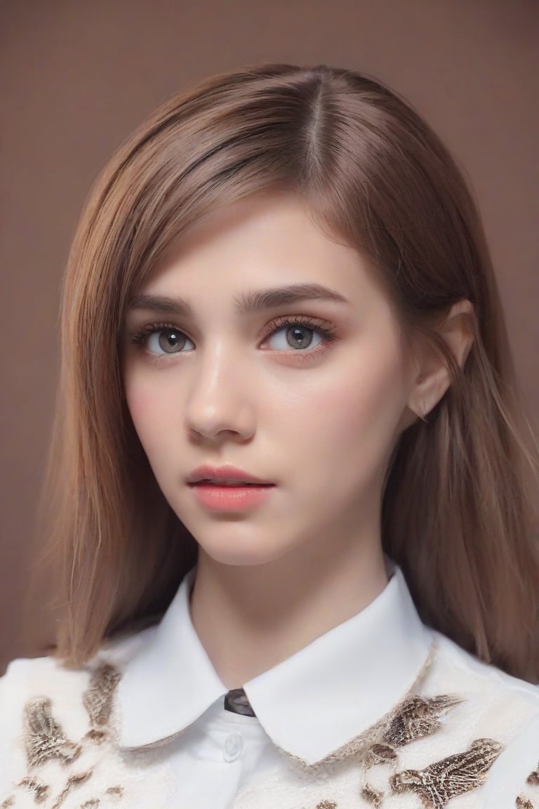 16 years old beauty close-up portrait photo, makeup, 8k uhd, high quality, dramatic, cinematic