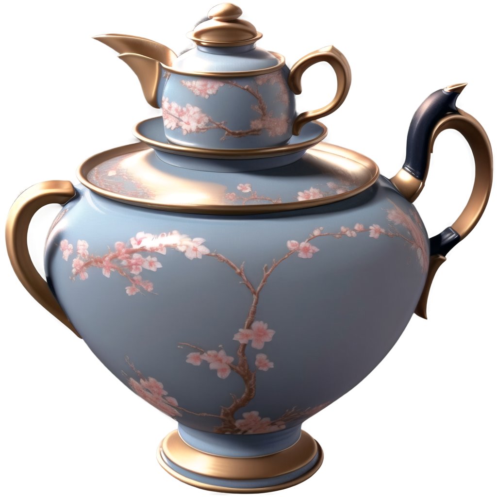 porcelain teapot