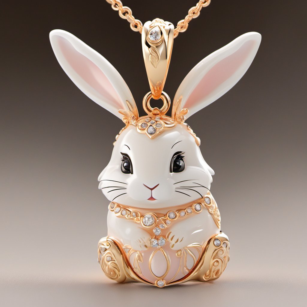 rabbit Pendant,masterpiece,best quality,8k,cg,