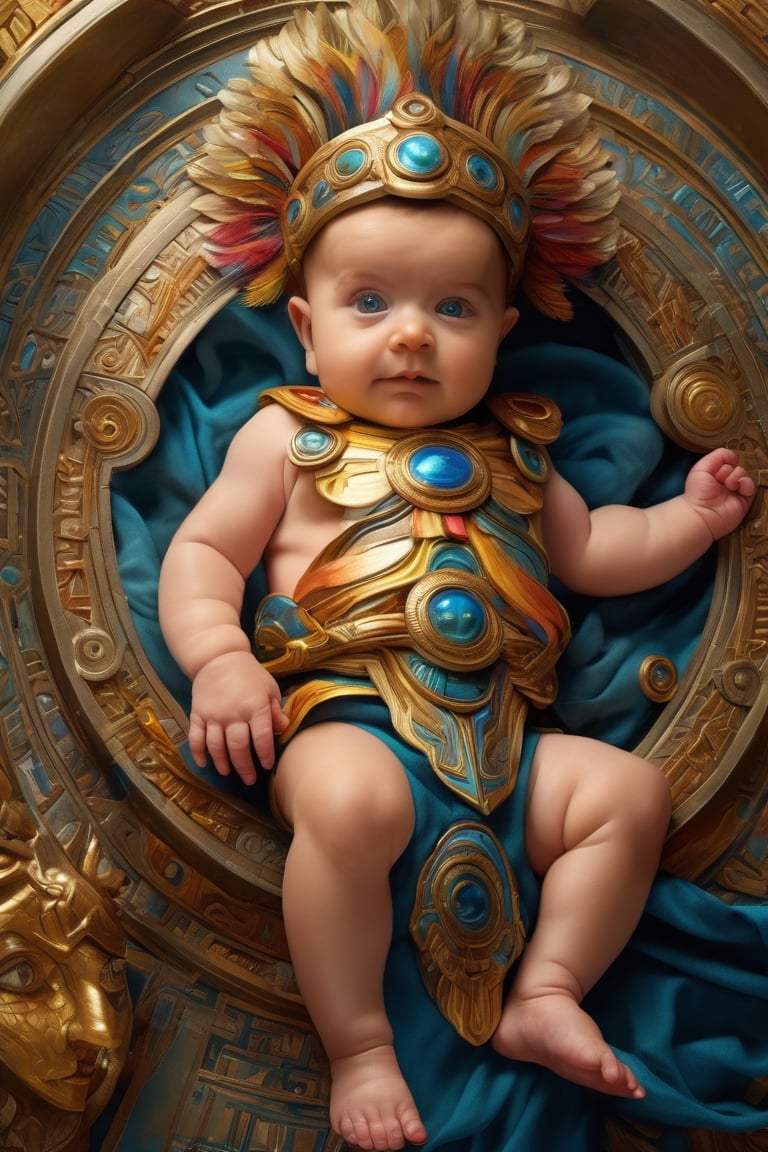 (masterpiece), (extremely intricate), fantasy, (hyperrealistic, 8K, Ancient Greek mythology,)

Full Body Image of a baby Athena as a Titaness

(colorful Greek God's clothing, intricate details), ( perfect composition:1.4 ) Deviantart HD, art station hd, concept art, detailed face and body.
