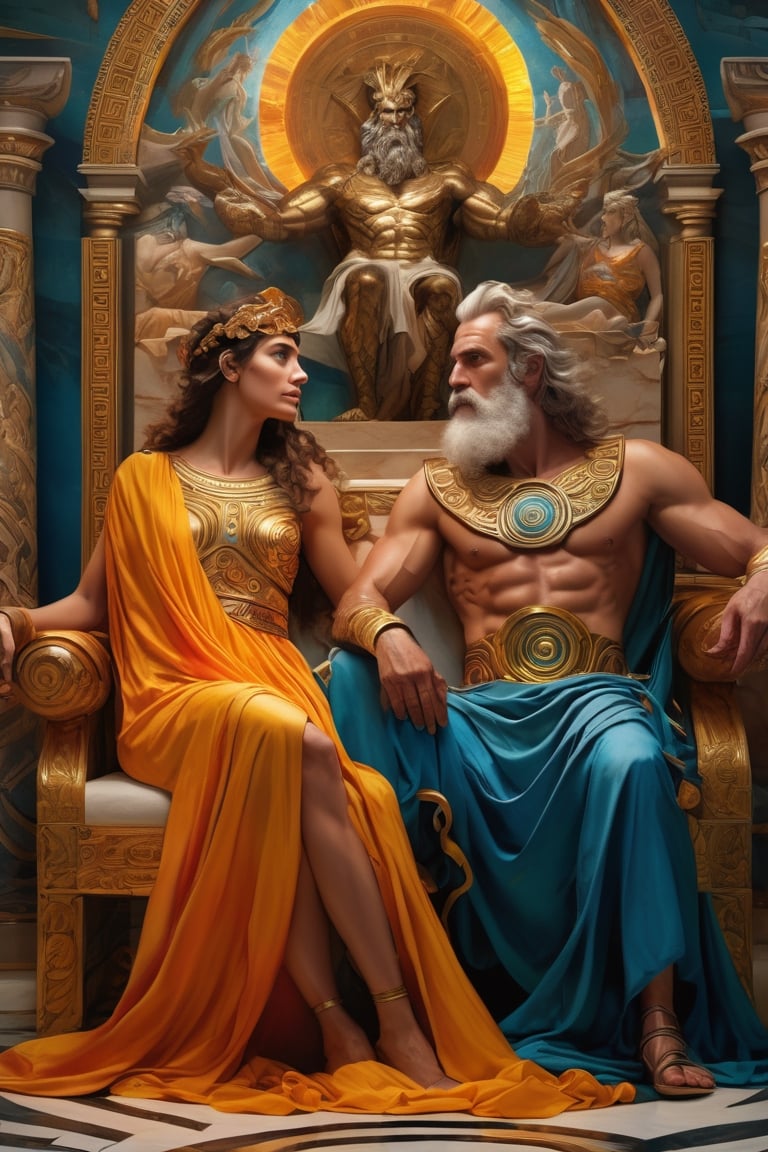 Greek Mythology | image created by JDRams | Tensor.Art