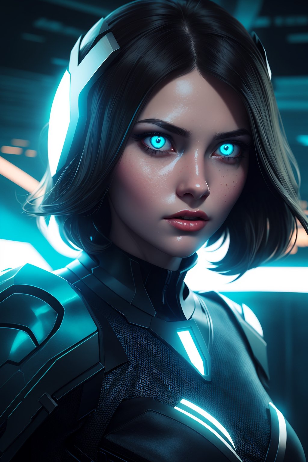 sci fi character art, cool artwork, futuristic style, in the style of 32k uhd, atey ghailan, geoff johns, dark yellow and gray, futuristic dress, glowing dress, (detailed face, upper body:1.2), (detailed eyes, glowing eyes:1.2), shiny skin, realistic hair 

panasonic lumix s pro 50mm f/1.4, techpunk, knightcore, futuristic, (detailed background), detailed landscape, 

masterpiece, best quality, realistic, side light, volumetric light, rich colors, dramatic lighting, (full dual colour lighting:1.2), (hard dual colour lighting:1.4), fine detail, absurdres, extremely detailed, depth of field, ((realistic lighting)) ultra highres, (masterpiece:1.2), (ultra detailed), (best quality), intricate, comprehensive cinematic, magical photography, (gradients), colorful, 