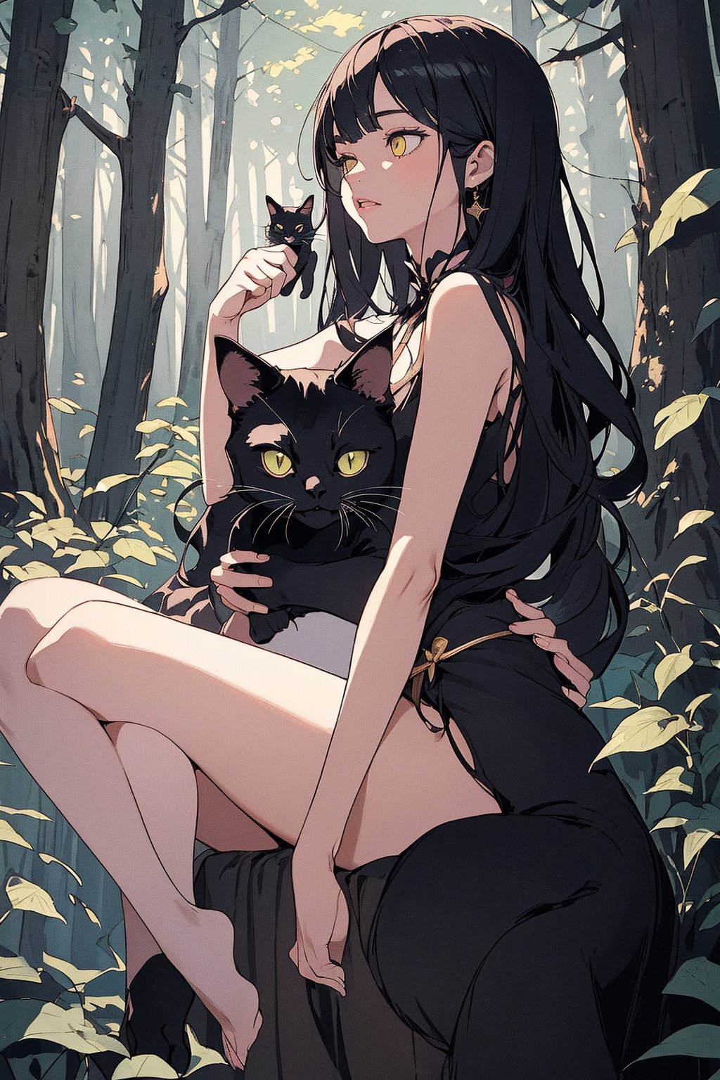 
A poem about the friendship between a black cat and a young woman who live in the forest, using rhyme and meter,
A song about the adventure of a black cat and a young woman who learn magic together, using pop genre and catchy melody
I hope these prompts are helpful for you. You can try them on different AI tools and see what kind of content they produce.super fine illustration,perfect anatomy,masterpiece,illustration,best quality,ultra quality,ultla highres,32k,intricate detailed,an extremely delicate and beautiful,perfect anatomy,correct anatomy,perfect proportion,perfect face,perfect hands,perfect legs,perfect fingers,perfect hands,