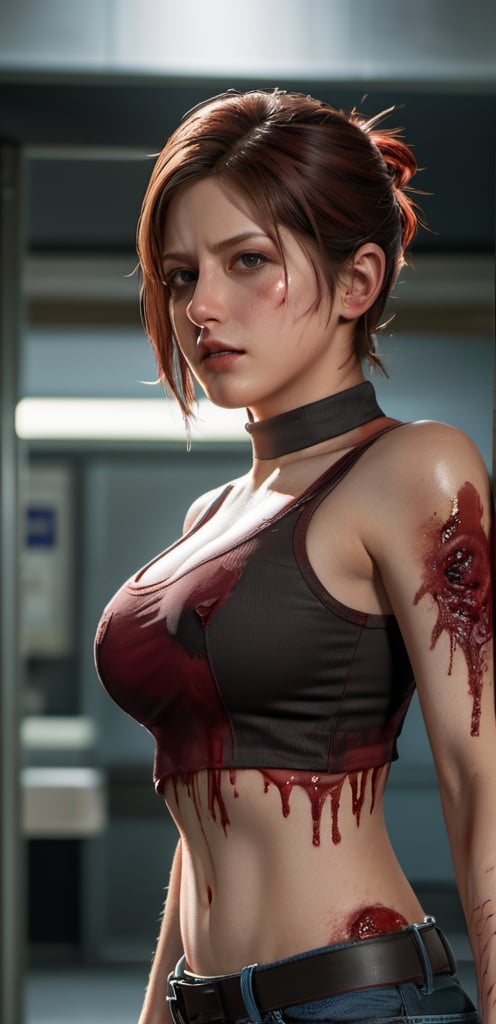 (Claire Redfield) ,(resident evil) ,
(((shirtless:1.5))),(((full body shot:1.5))),(((blowjob in zombie s:1.8))),
(((face with detailed blood:1))),
(((face with detailed semen:1.5))),
(((crying:1.8))),
(((huge breasts:1.5))),
(cosplay), tube_top, short pants, (((zombies are touching her breasts:1.5))),xxmix_girl,LinkGirl