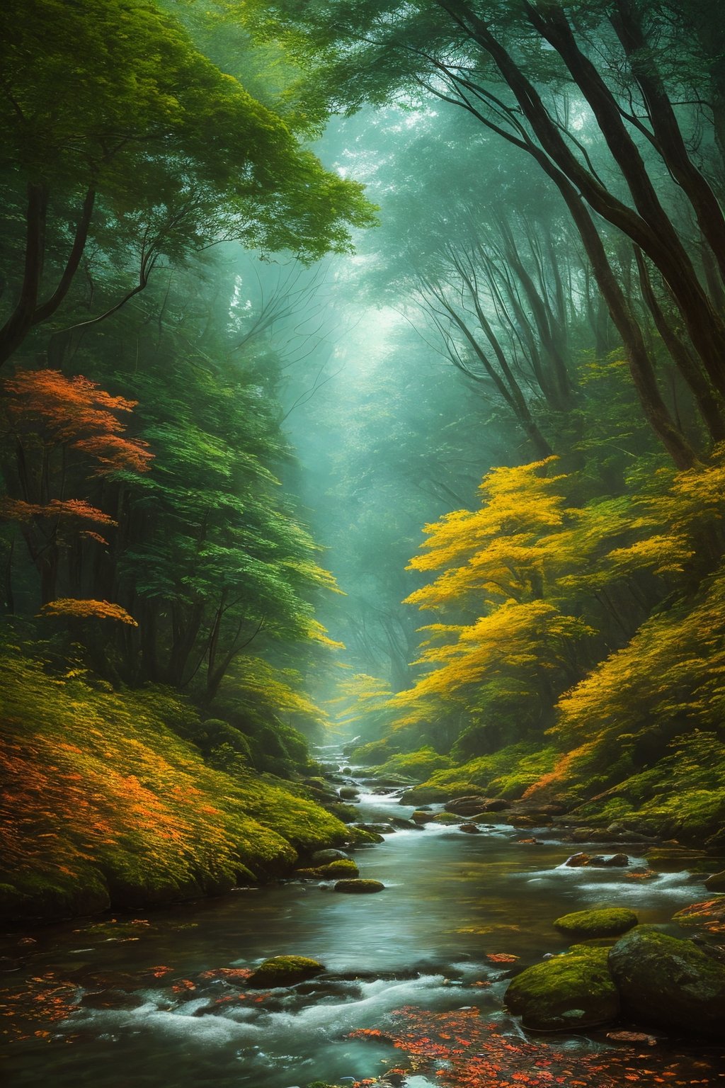 masterpiece, uhd, hdr, highly detailed, best quality, high quality,extremely detailed CG unity 8k wallpaper, An enchanting and dreamy scene of a fantasy forest, with towering trees, glowing mushrooms, and hidden fairy glens, creating a sense of mystique and enchantment, artstation, digital illustration, intricate, trending, pastel colors, oil paiting, award winning photography, Bokeh, Depth of Field, HDR, bloom, Chromatic Aberration ,Photorealistic,extremely detailed, trending on artstation, trending on CGsociety, Intricate, High Detail, dramatic, art by midjourney