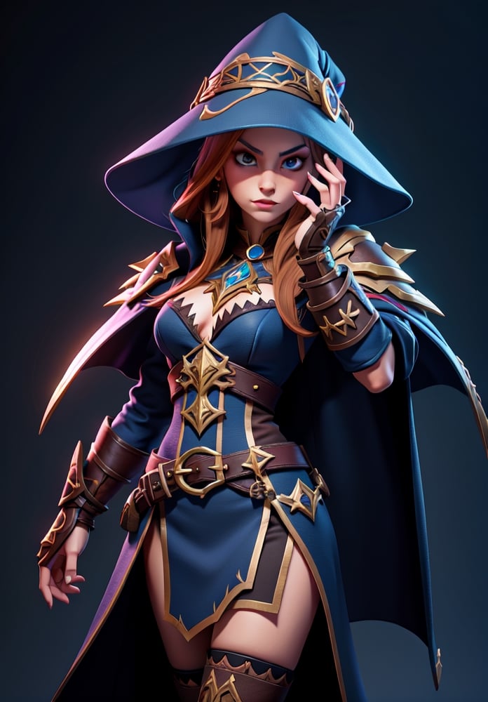 Dark mage, intricate details, high resolution, high quality