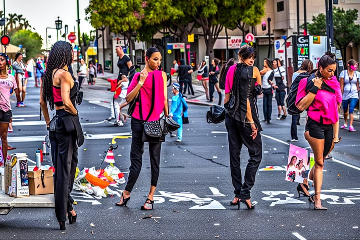 (((masterpiece))), (((human trafficing on the streets of los angelos showing the tragic conditions of prostitution on the streets,))), complex 3d render, intricate reflections, ultra-detailed, HDR, Hyperrealism, Panasonic Lumix s pro 50mm, 8K, octane rendering, raytracing, (((professional photography))), high definition, photorealism, hyper-realistic, bokeh, depth of field, dynamically backlit, studio, vibrant details, ((professional Color grading)), photorealistic ,aw0k euphoric style,more detail XL