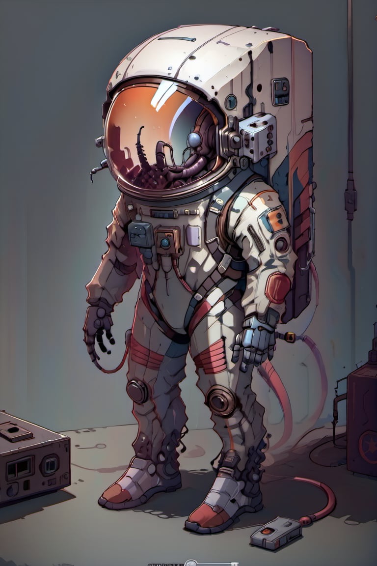 Astronaut horror,cyborg style