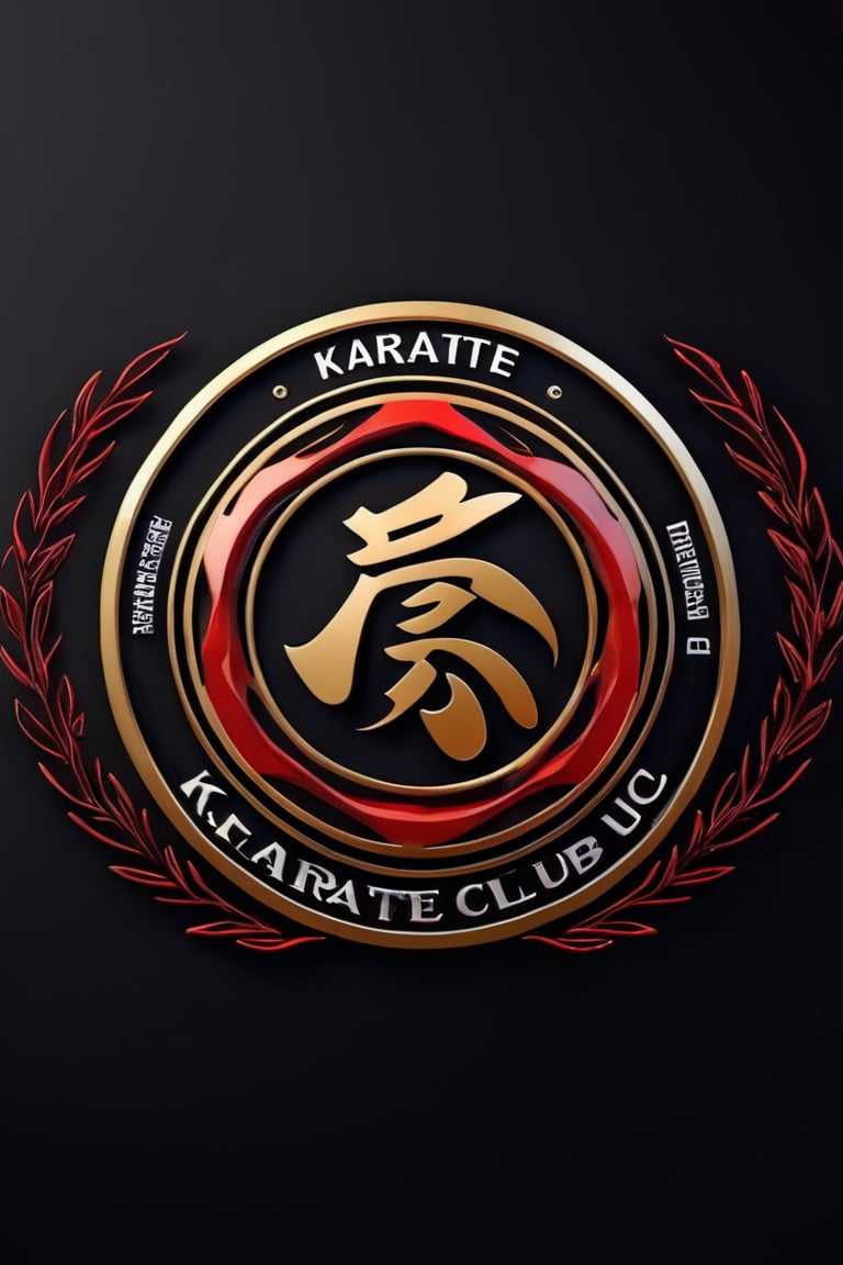 Logo, karate club, deep meaning, 3d, 